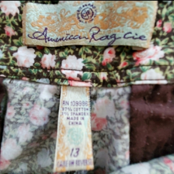 American Rag Floral Shorts size 13 - Picture 8 of 9